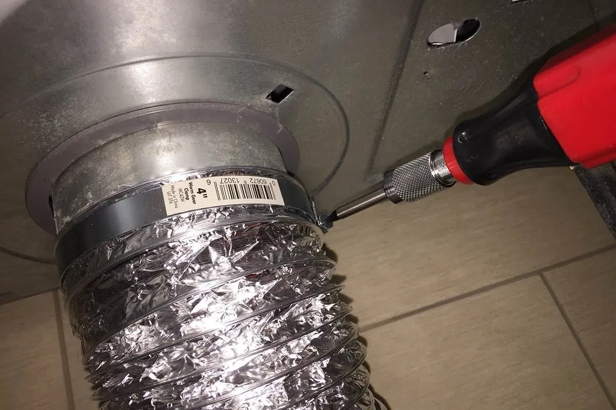 Dryer vent installation