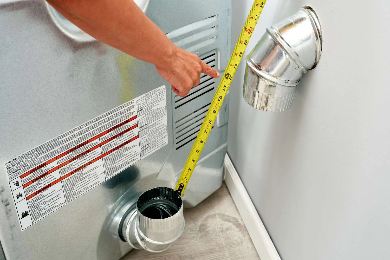 Dryer vent installation