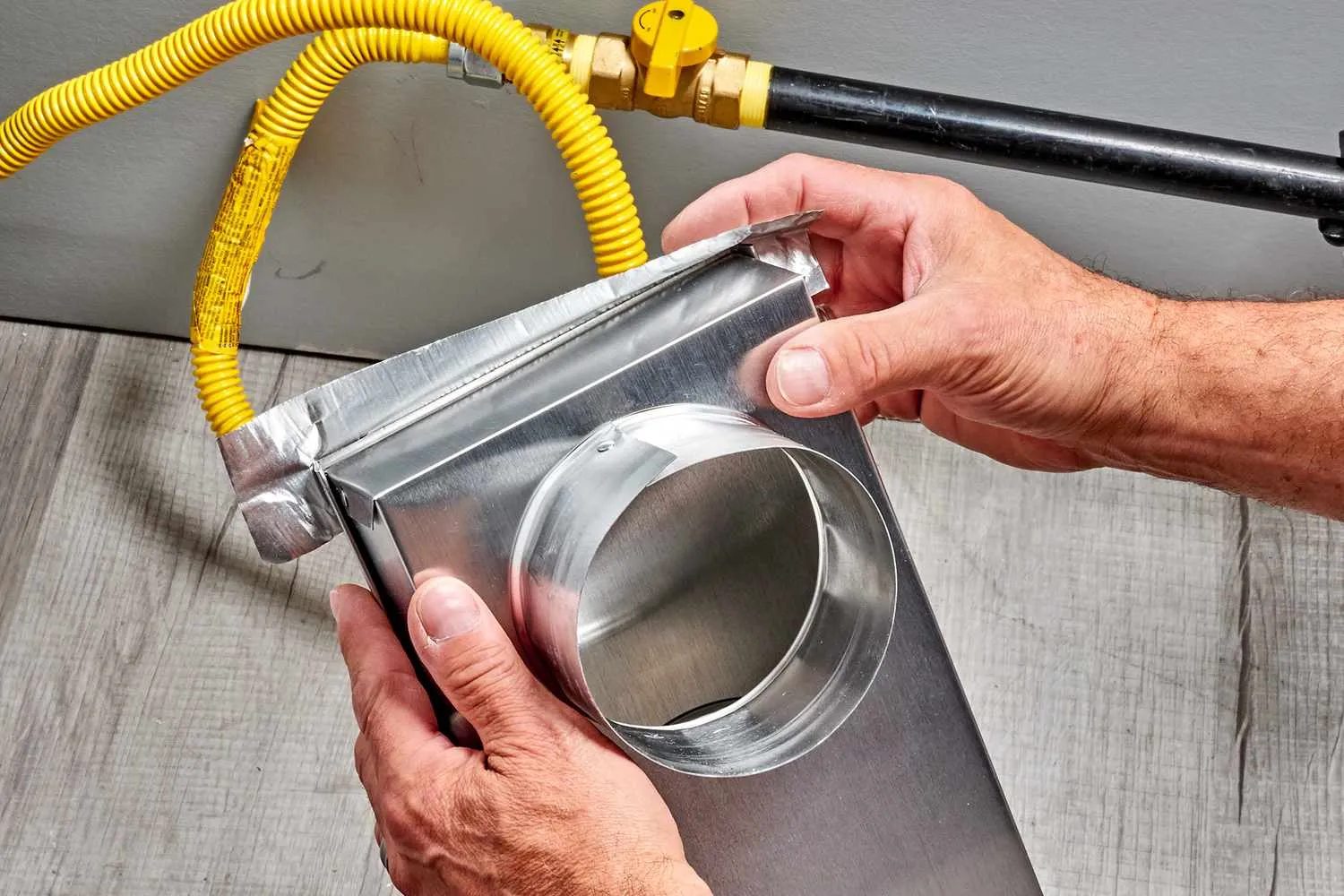 Dryer vent installation